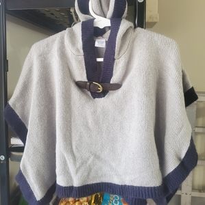 Janie and Jack Poncho size 18 to 24 mo